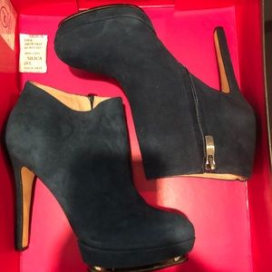 Vince Camuto suede booties